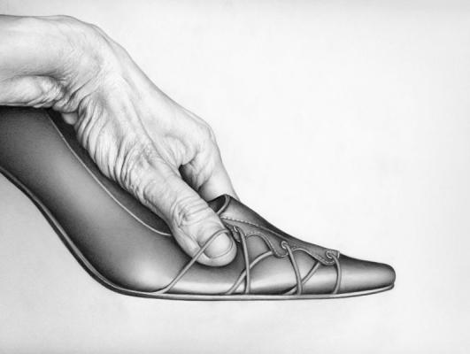 Cath Riley - For sale:  hand and shoe